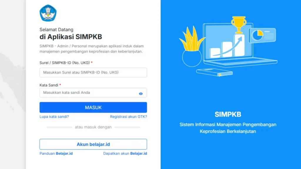 SIMPKB-ID Login